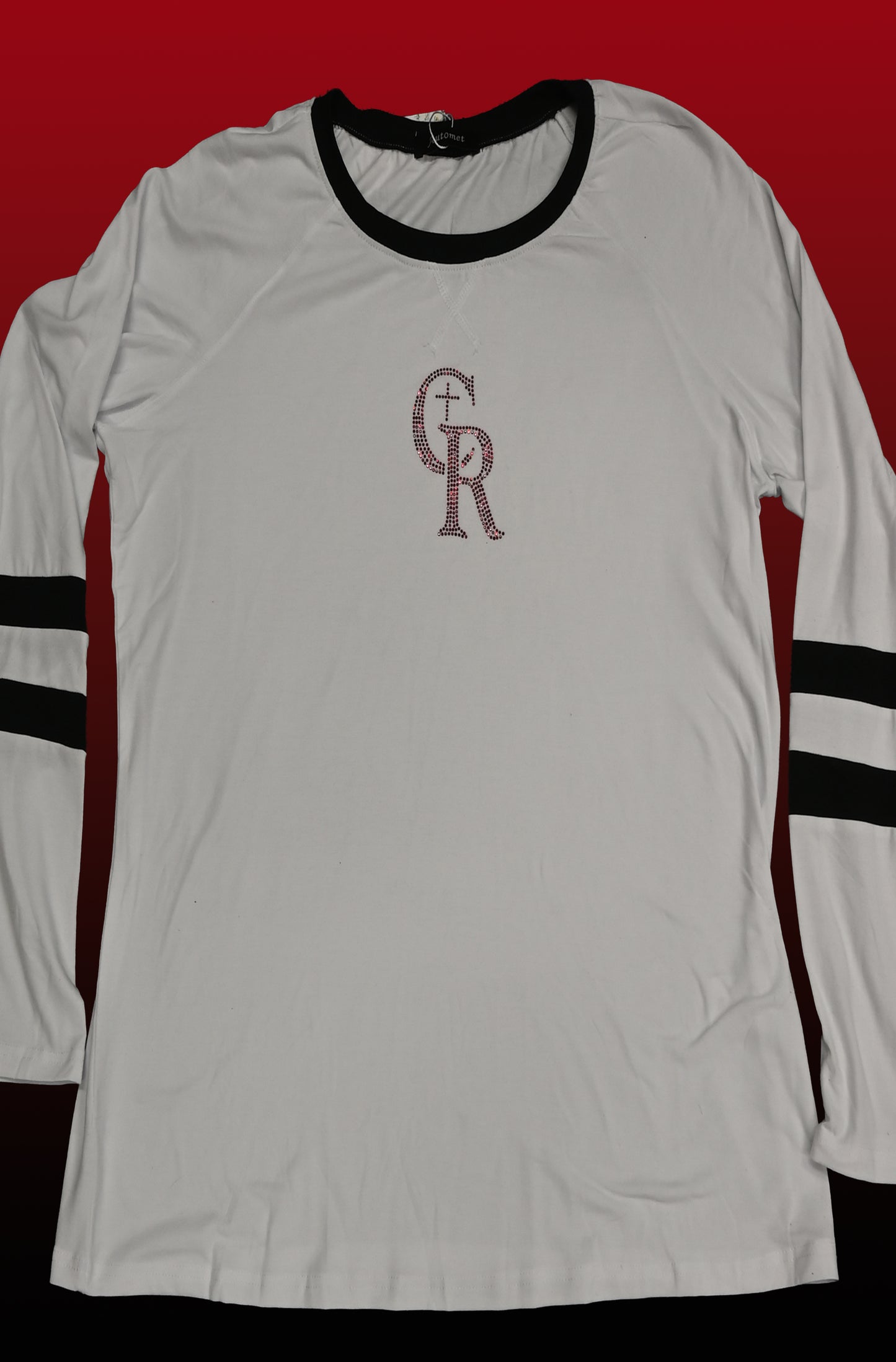 Long sleeve womens bling shirt