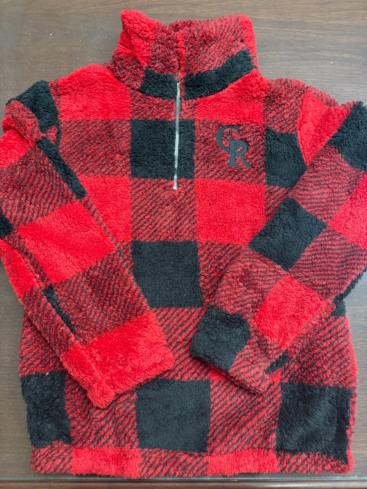 Red and Black Sherpa